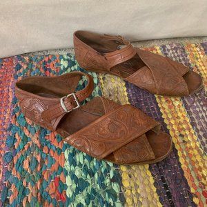 Vintage Polo Ralph Lauren Guatemalan Sandals